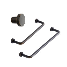 Load image into Gallery viewer, Dark Bronze "Lounge" Cabinet Knob and Wire Drawer Pulls