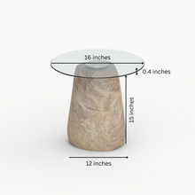 Carregar imagem no visualizador da galeria, Glass Cobblestone Table