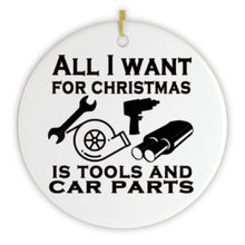 Carregar imagem no visualizador da galeria, Mechanic Quote Christmas Ornament