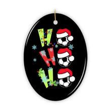 Carregar imagem no visualizador da galeria, Soccer Ho Ho Ho Christmas Ornament