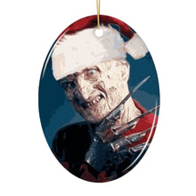 Carregar imagem no visualizador da galeria, Freddie Krueger Christmas Ornament, Scary Movie Xmas Decoration