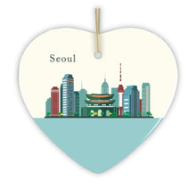 Carregar imagem no visualizador da galeria, Seoul Christmas Ornament, Capital of South Korea Christmas Decoration
