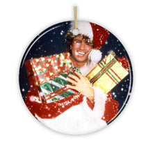 Carregar imagem no visualizador da galeria, George Michael Christmas Ornament