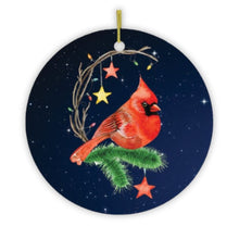 Carregar imagem no visualizador da galeria, Holiday Dream Cardinal Christmas Ornament
