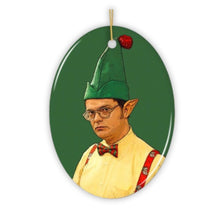 Load image into Gallery viewer, Dwight Schrute Elf Christmas Ornament, The Office