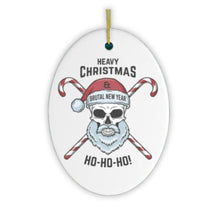 Carregar imagem no visualizador da galeria, Heavy Metal Emo Christmas Santa Ornament