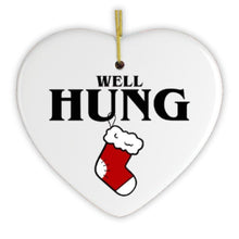 Carregar imagem no visualizador da galeria, Well Hung Funny Christmas Ornament