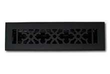 Cargar imagen en el visor de la galería, Cast Aluminum Gothic Vent Cover - Black