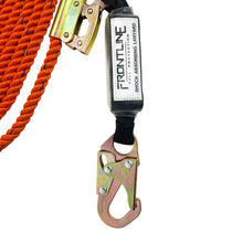 Load image into Gallery viewer, Frontline VLPR3L Premium Vertical Lifeline with Openable Rope Grab and Shock Pack 50'