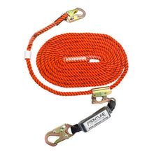 Load image into Gallery viewer, Frontline VLPR3L Premium Vertical Lifeline with Openable Rope Grab and Shock Pack 50'