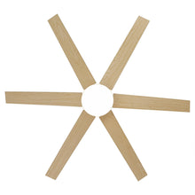 Carregar imagem no visualizador da galeria, 60" Volga DC Motor 6 Blades Modern Downrod Mount Ceiling Fan with Remote Control