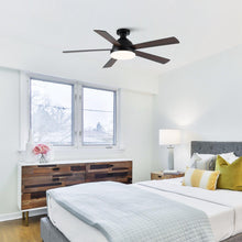 Carregar imagem no visualizador da galeria, 52" Vaczon Ceiling Fan with LED Light and Remote Control