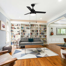 Carregar imagem no visualizador da galeria, 42" Vaczon 3 Blades Traditional Ceiling Fan with Pull Chain