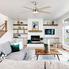 Carregar imagem no visualizador da galeria, 52" Vaczon 5 Blades Ceiling Fan with LED Light and Remote Control