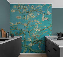 Carregar imagem no visualizador da galeria, Van Gogh Almond Blossom Painting Wallpaper Mural. #IQ-1261-A