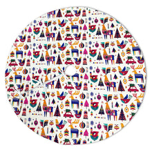 Carregar imagem no visualizador da galeria, Scandinavian Folk Style Christmas Tree Skirt