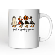 Carregar imagem no visualizador da galeria, Just a Spooky Goose Personalized Mug, Funny Halloween Costumes Gift with Custom Name