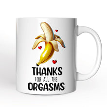 Carregar imagem no visualizador da galeria, Funny Personalized Mug For Boyfriend, Thanks For All The Good Times From Girlfriend Valentine Day Gift With Custom Name