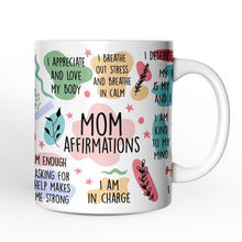 Carregar imagem no visualizador da galeria, Mom Affirmations Personalized Mug, Mother Gift With Custom Name