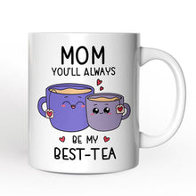 Carregar imagem no visualizador da galeria, Mom Best-Tea Personalized Mug, Mother Best Friend Gift From Adults Children's With Custom Name