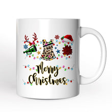 Carregar imagem no visualizador da galeria, Personalized Mug Cheerleader Buffalo Plaid Christmas, Cheer Mom Gift