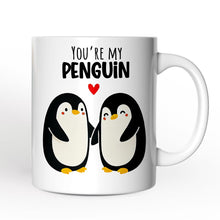 Load image into Gallery viewer, You're my Penguin Personalized Mug for Couple, Mate for Life Adorable Penguin Lover Gift With Custom Names