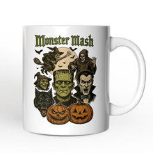 Carregar imagem no visualizador da galeria, Monster Mash Classic Personalized Mug, Halloween Spooky Monsters Gift with Custom Name