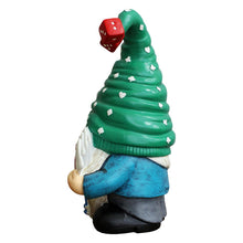 Carregar imagem no visualizador da galeria, Casino Poker Gnome Figurine, 8" Room Table Decor Statue