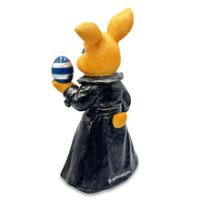 Load image into Gallery viewer, Covert Carrot Collector Funny Bunny Agent Figurine, 7" Dueling Easter Rabbit Garden Statue