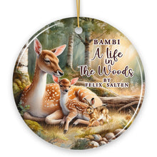 Carregar imagem no visualizador da galeria, Bambi A Life in the Woods Ornament, Children Story Christmas Gift and Decor