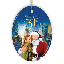 Carregar imagem no visualizador da galeria, Miracle on 34th Street Christmas Ornament, Nostalgic Classic Movie Gift and Tree Decor
