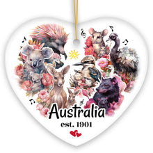 Load image into Gallery viewer, Artistic and Colorful Australian Wildlife Ornament, Christmas Gift for Animal Lovers