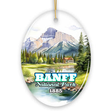 Load image into Gallery viewer, Banff National Park Paradise Ornament, Canada’s Natural Wonders Traveler Souvenir