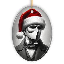 Load image into Gallery viewer, Dark Elegance Phantom of the Opera Santa Ornament, Mysterious Holiday Decor for Haunted Homes