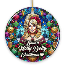 Carregar imagem no visualizador da galeria, Have a Holly Dolly Christmas Ornament, Marvelous Country Keepsake