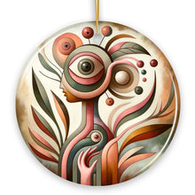 Carregar imagem no visualizador da galeria, Modern Abstract Art Ceramic Ornament, Surrealism Painting Decor And Souvenir