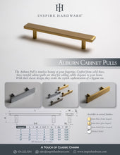 Cargar imagen en el visor de la galería, Auburn Pull – Cabinet Handles | Inspire Hardware