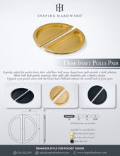 Cargar imagen en el visor de la galería, Demi Inset Pull, Pair