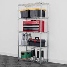 Carregar imagem no visualizador da galeria, 14" x 30" x 60" 5-Tier Wire Rack