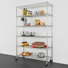Carregar imagem no visualizador da galeria, 18" x 48" x 72" 6-Tier Wire Rack