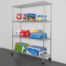 Carregar imagem no visualizador da galeria, 18" x 60" x 72" 4-Tier Wire Rack