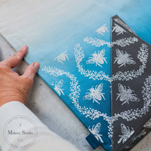 Load image into Gallery viewer, Bee and Vine - Mesh Stencil 9x12