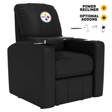 Load image into Gallery viewer, Stealth Power Plus Recliner with Pittsburgh Steelers Primary Logo
