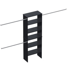 Load image into Gallery viewer, Closet System Starter Kit with Tower and 3 Hang Rods