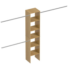 Load image into Gallery viewer, Closet System Starter Kit with Tower and 3 Hang Rods