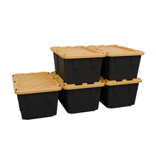 Carregar imagem no visualizador da galeria, 27 Gallon Storage Bins - Set of 5