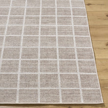 Load image into Gallery viewer, Anicet Checkered Washable Wool Area Rug