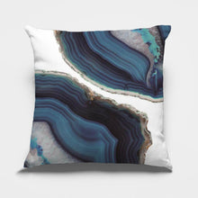 Carregar imagem no visualizador da galeria, Abstract Blue Cushion Covers