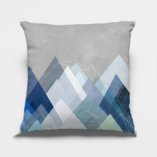 Carregar imagem no visualizador da galeria, Abstract Blue Cushion Covers