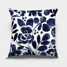 Carregar imagem no visualizador da galeria, Abstract Blue Cushion Covers